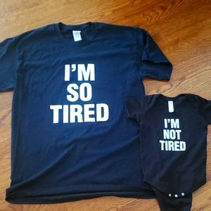 Parent and Child matching shirt set